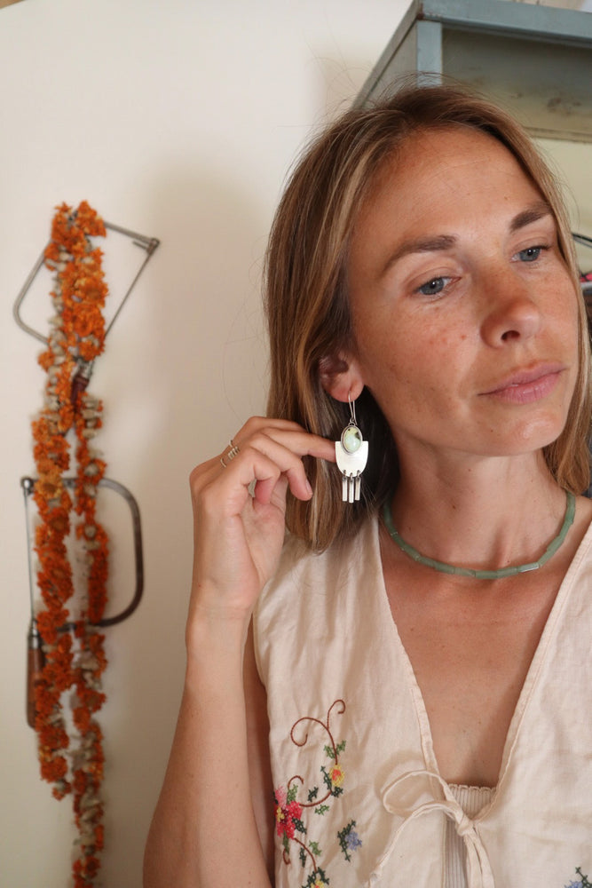 
                  
                    Load image into Gallery viewer, Crest Chime Earrings
                  
                