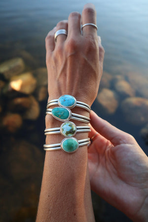 
                  
                    Load image into Gallery viewer, Sonoran Mountain Turquoise Cuff
                  
                