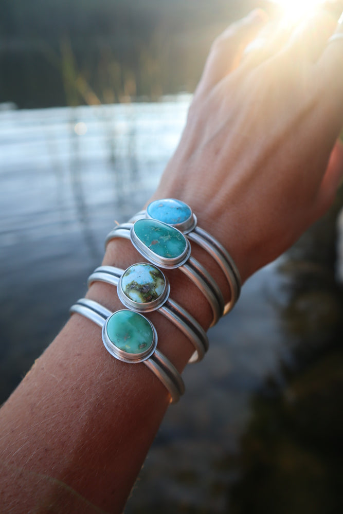 
                  
                    Load image into Gallery viewer, Sonoran Mountain Turquoise Cuff
                  
                