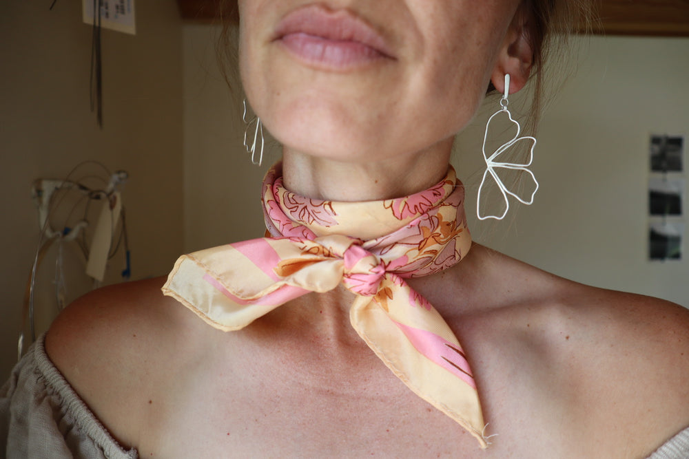 
                  
                    Load image into Gallery viewer, Hibiscus Earrings / Limited Release / Made to Order
                  
                
