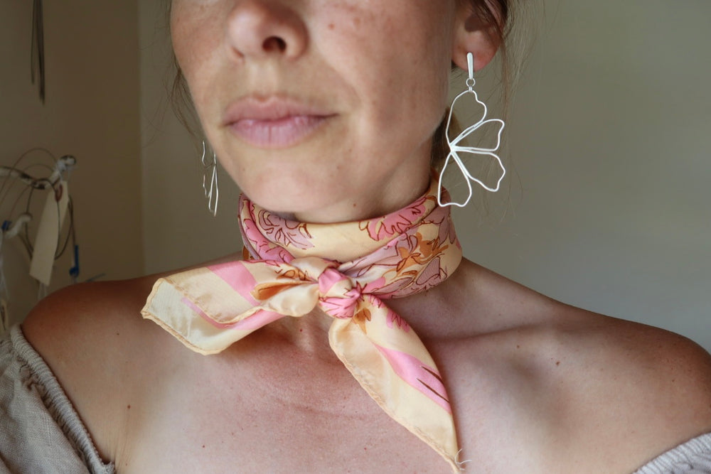 
                  
                    Load image into Gallery viewer, Hibiscus Earrings / Limited Release / Made to Order
                  
                