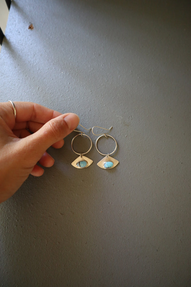 Gingko Hoop Earrings – Plume Handmades