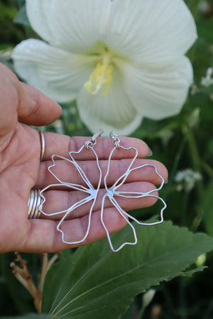 
                  
                    Load image into Gallery viewer, Hibiscus Earrings / Limited Release / Made to Order
                  
                