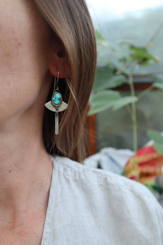 
                  
                    Load image into Gallery viewer, Sonoran Mountain Gingko Earrings
                  
                