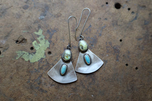 
                  
                    Load image into Gallery viewer, Palomino &amp;amp; Sonora Gingko Earrings
                  
                