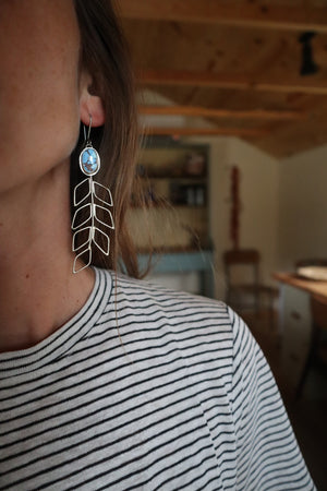 
                  
                    Load image into Gallery viewer, Laurel Branch Earrings
                  
                
