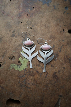 
                  
                    Load image into Gallery viewer, Pink Dandelion Earrings
                  
                