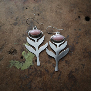 
                  
                    Load image into Gallery viewer, Pink Dandelion Earrings
                  
                