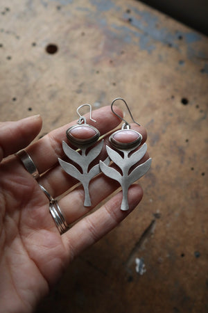 
                  
                    Load image into Gallery viewer, Pink Dandelion Earrings
                  
                