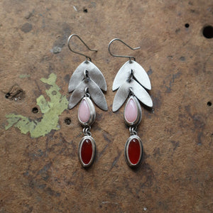 
                  
                    Load image into Gallery viewer, Prairie Smoke Earrings
                  
                