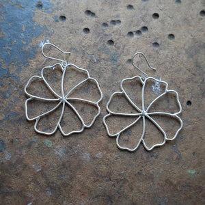 
                  
                    Load image into Gallery viewer, Silver Cosmos Earrings
                  
                