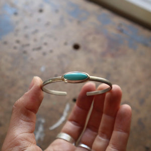 
                  
                    Load image into Gallery viewer, Plume Turquoise Cuff
                  
                