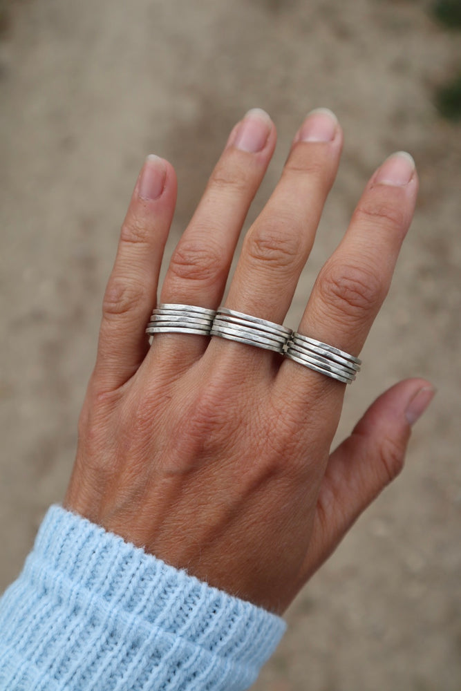 
                  
                    Load image into Gallery viewer, Plume Stacker Ring
                  
                