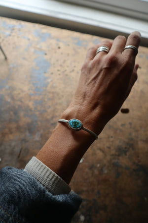 
                  
                    Load image into Gallery viewer, Kingman Turquoise Cuff
                  
                